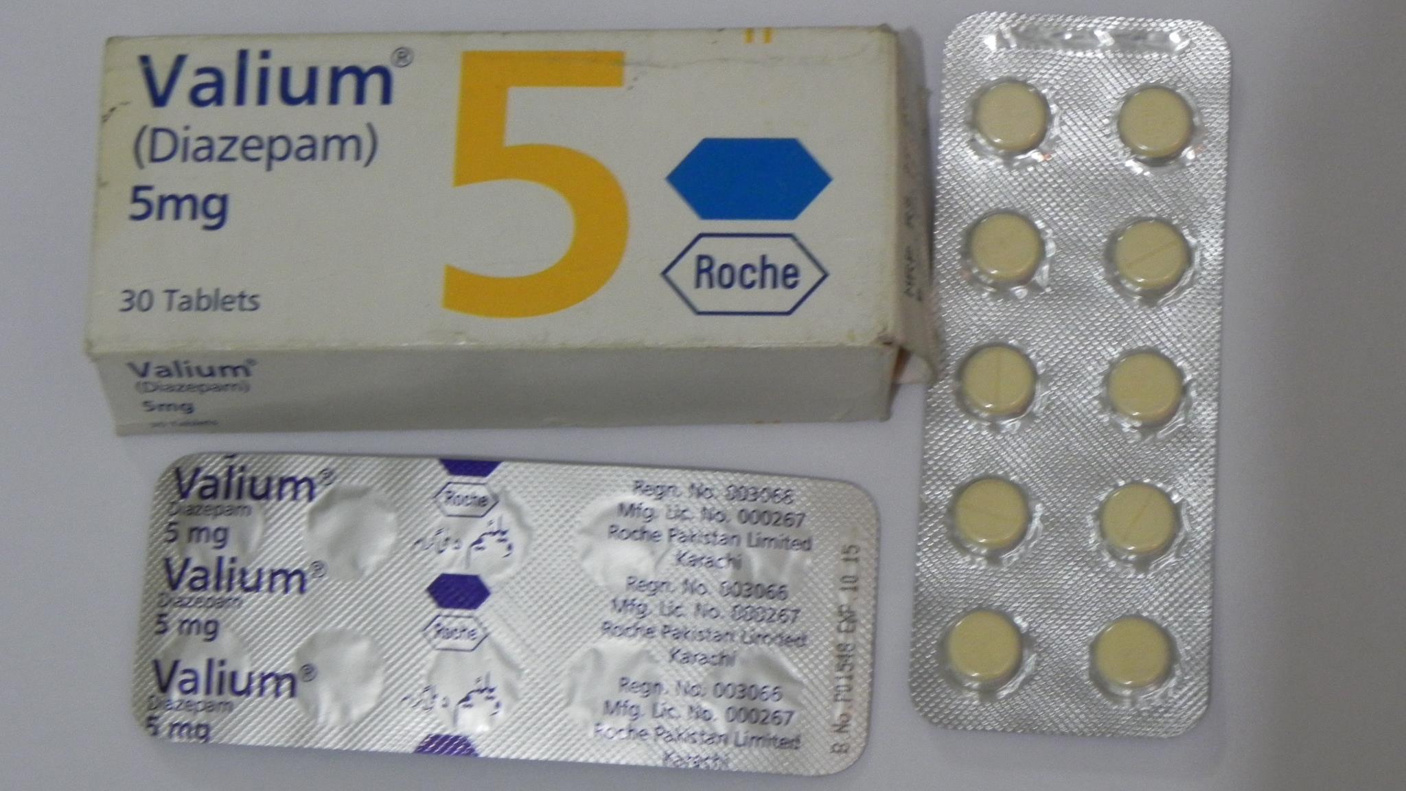 Roche diazepam 10mg