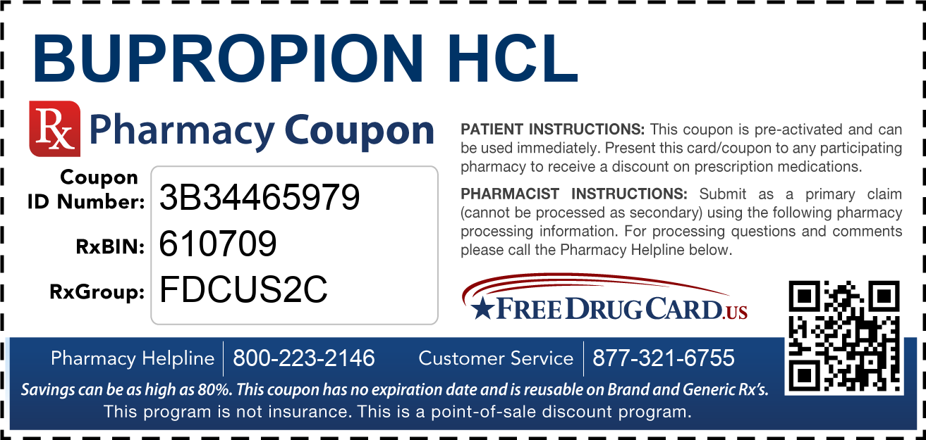 bupropion cost usa